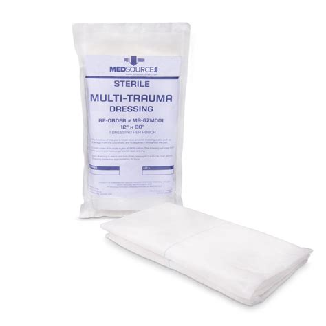 sterile multi trauma dressing