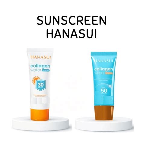 Jual Hanasui Collagen Water Sunscreen Spf Spf Ml Shopee