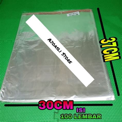 Jual Plastik Opp Kemasan Baju Bening Seal Lem Shopee Indonesia