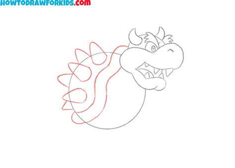 How to Draw Bowser - Easy Drawing Tutorial For Kids