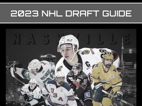 DRAFTPRO – 2023 NHL DRAFT GUIDE DRAFT PROSPECTS HOCKEY - AN INDEPENDENT SCOUTING SERVICE ...