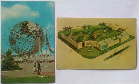 Sinclair Dinoland And Unisphere New York Worlds Fair 1964 1965