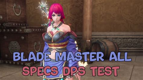 Blade And Soul Blade Master Dps Test After Dark Awakening Patch Youtube