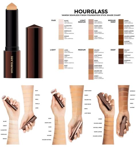 Vanish Seamless Foundation Stick Hourglass Mecca Stick Foundation Hourglass Makeup