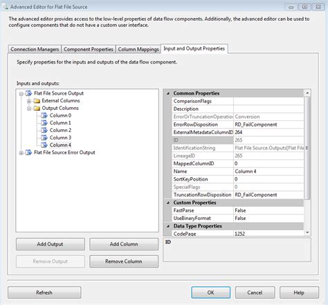 Ssis Package Stubborn Flat File Connection Manager Stack Overflow