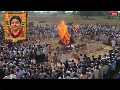 Actress Bhanupriya Last Journey Video Youtube