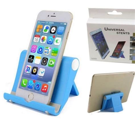 Folding Desktop Phone Stand Adjustable Mobile Pad Stand