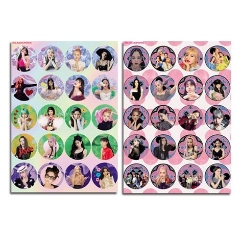 Blackpink Stickersprintable 2 A4 Pagesinstant Download Etsy