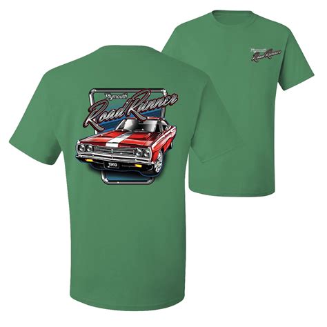 Wild Bobby Vintage 1969 Plymouth Roadrunner Classic Logo Cars And