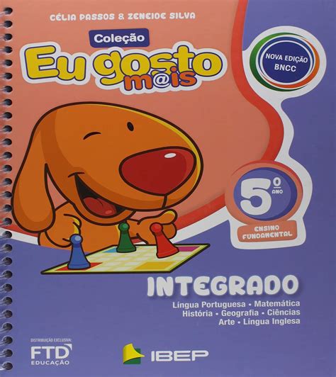 Eu gosto mais integrado 5º ano BNCC Amazon br