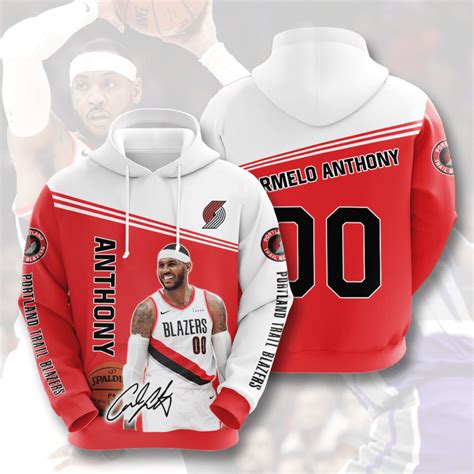 Buy Portland Trail Blazers No1685 Custom Hoodie 3d 18639 Homefavo