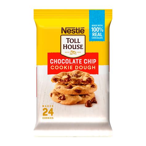 Nestle Toll House Chocolate Chip Cookie Dough Shop Biscuit And Cookie Dough At H E B