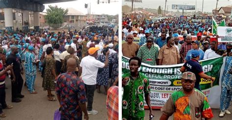 NLC Youths Shut Roads In Osun To Protest Against High Cost Of Living