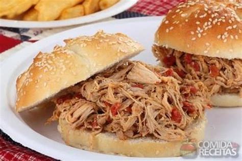 Receita De Sanduíche De Pernil Comida E Receitas