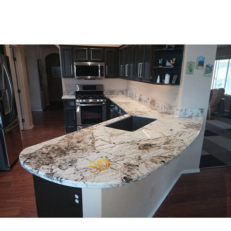 Imported Beautiful And Strong Stone Countertops Alpine White Granite