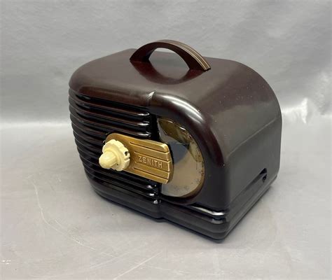 1939 Zenith Bakelite Case Radio Model 6d311 Restored And Etsy