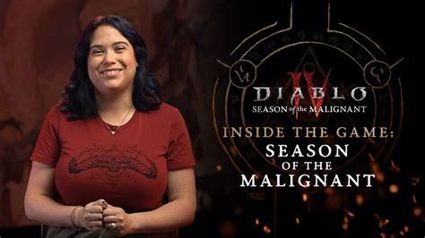 Diablo Iv Inside The Game Season Of The Malignant Youtube