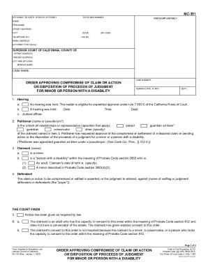 2021 2024 Form CA MC 351 Fill Online Printable Fillable Blank