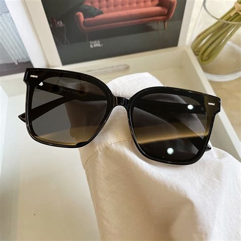 Jual Kacamata Hitam Wanita Pria Sunglasses Korean New Fashion Shopee