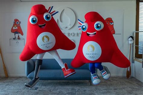 Les Phryges The Mascots For The Paris 2024 Olympics And Paralympics