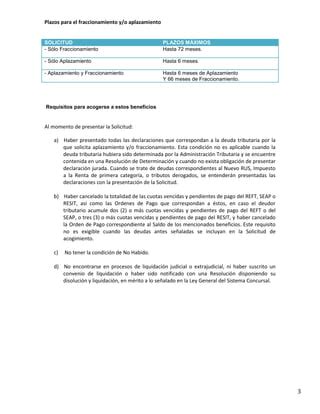 Fraccionamiento Y Aplazamiento PDF