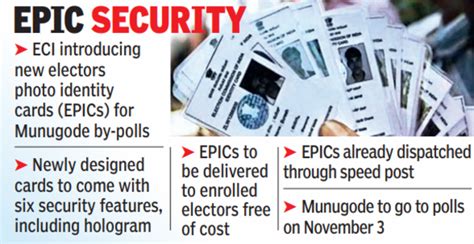 Munugode Telangana Munugode Voters To Get New Epics With Security