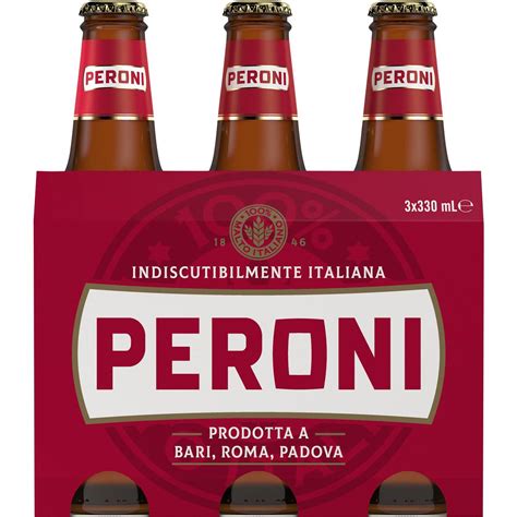 Peroni Red Bottles 330ml X3 Pack Woolworths