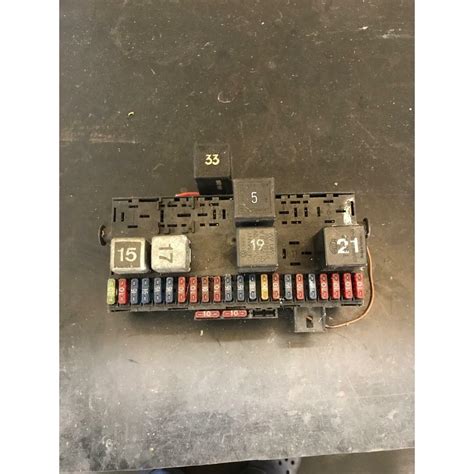 Golf Mk1 Fuse Box Diagram