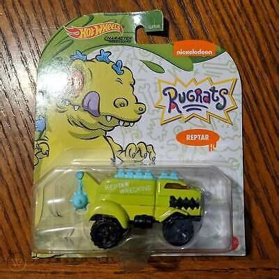 Reptar Rugrats Hot Wheels Character Cars