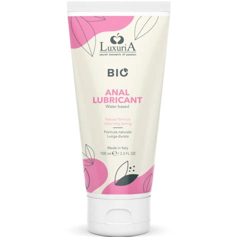 Intimateline Luxuria Water Based Bio Anal Lubricant Ml