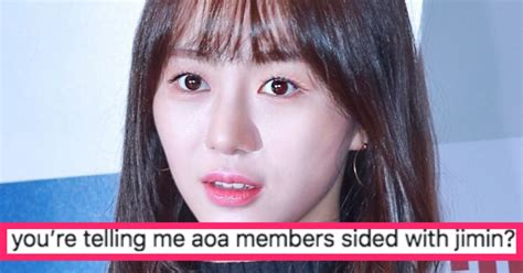 Fans Are Extremely Disappointed In Other Aoa Members For Allegedly