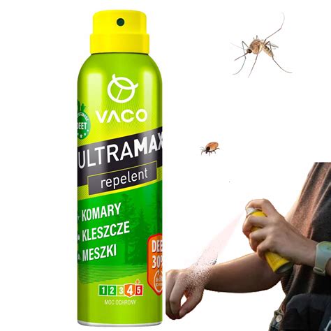 Oprysk Aerozol Na Komary Meszki Spray Rodek Vaco Ultramax Skuteczny