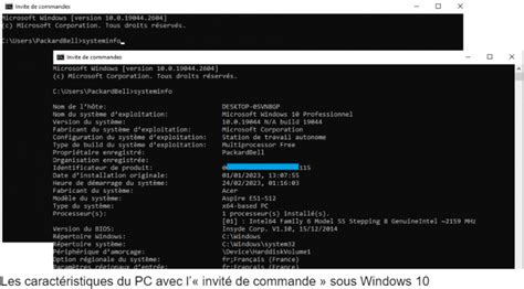 Trouver les caractéristiques d un PC Windows Le Blog de Kiatoo