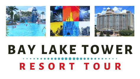 Bay Lake Tower Dvc Resort Tour Youtube