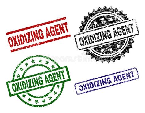 Oxidizing Agent Symbol Sign Vector Illustration Isolate On White