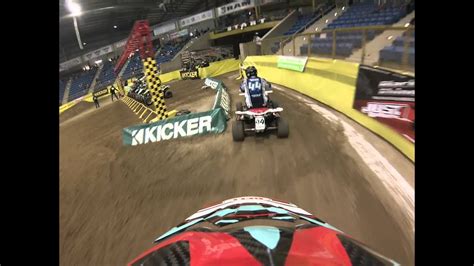 Denver Arenacross Vet Quad Heat Youtube