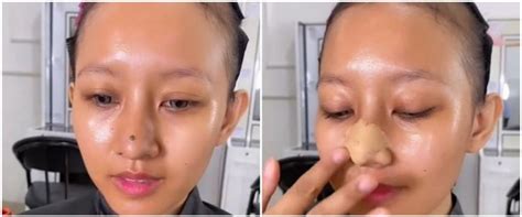 Transformasi Makeup Wanita Dengan Tahi Lalat Di Wajah Ini Auto Mulus