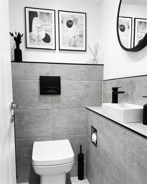 Grey Downstairs Toilet Ideas That Will Make Your Guests Jealous