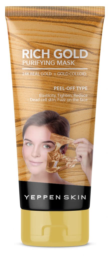 Dermal Yeppen Skin Rich Gold Purifying Mask - Dermal Face Mask | Dermal ...