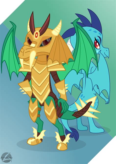 Green Armored Dragon Ember By Ashidaru On Deviantart