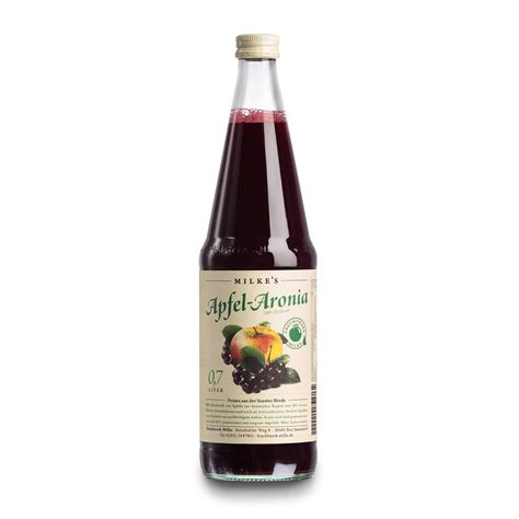 Apfel Aronia Saft Von Fruchtwerk Milke