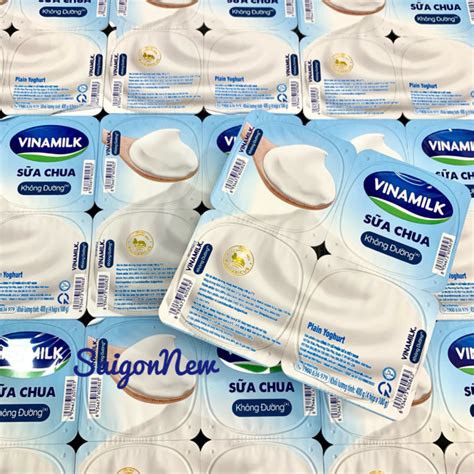 Sua Chua Khong Duong Vinamilk Yogurt Pudding No Sugar Pack