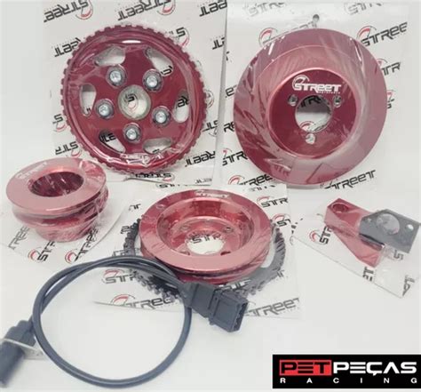 Kit Polias Completo Motor Ap Roda F Nica Sensor Street