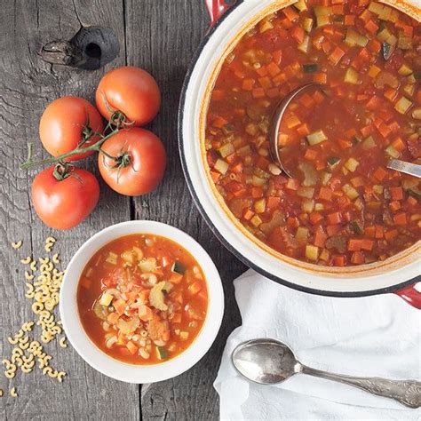 Minestrone Soup Ohmydish