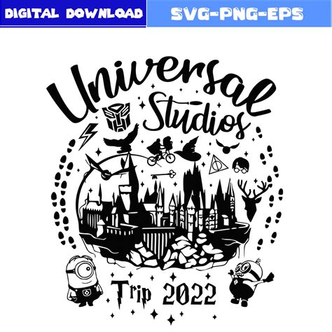 Universal Studios Svg, Orlando Resort Universal Trip 2022 Sv - Inspire ...