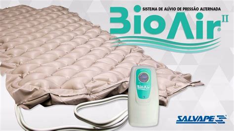 Colch O Pneum Tico Anti Escaras Completo V Bioair Salvap