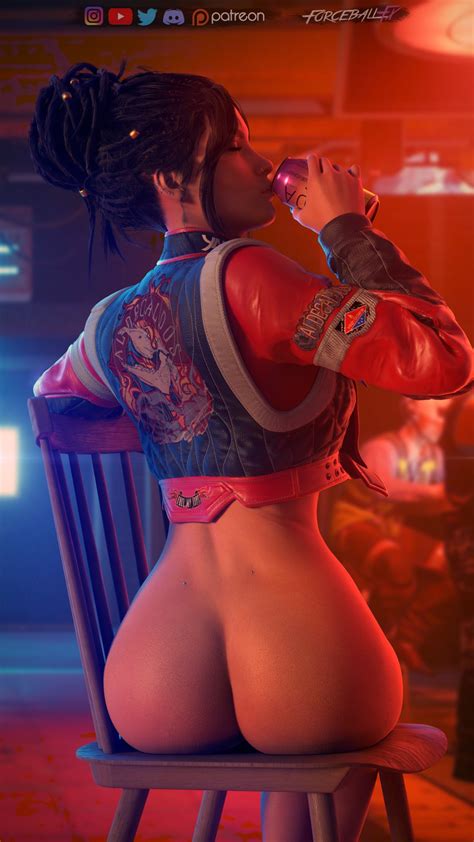 Rule 34 1girls 3d Ass Big Ass Blender Cd Projekt Red Cyberpunk 2077