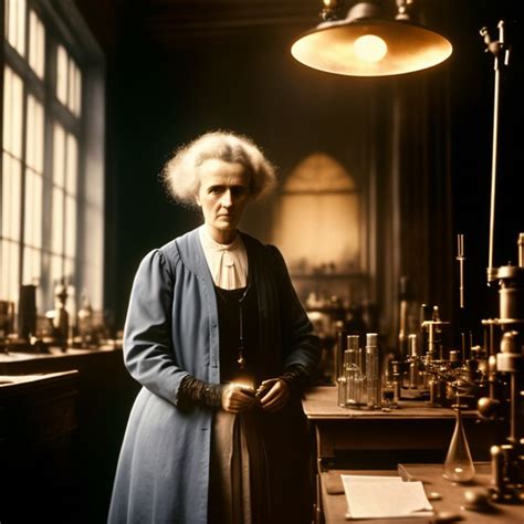 MShare A Color Photo Of Marie Curie The First Woman To Win A Nobel