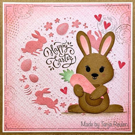 Nellie Snellen D Embossing Folder Easter Wreath