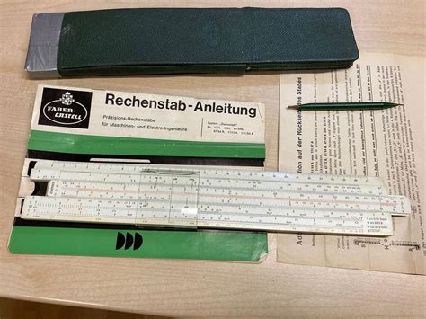 Rechenschieber Rechenstab Kaufen Auf Ricardo